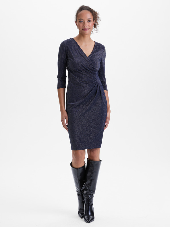 Orsay Tamnoplava ženska uska haljina ORSAY