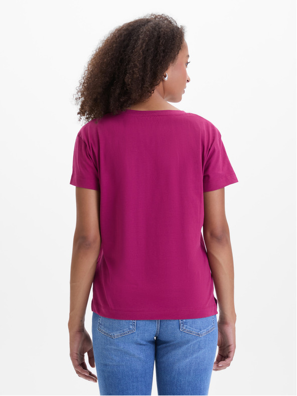 Orsay Tamno ružičasta ženska majica s kratkim rukavima ORSAY