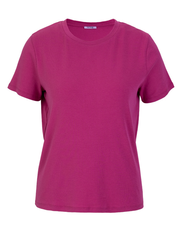 Orsay Tamno ružičasta ženska majica s kratkim rukavima ORSAY