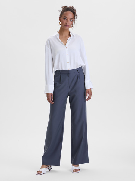 Orsay Tamno sive široke ženske hlače ORSAY