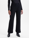 Orsay Crne ženske ravne hlače ORSAY