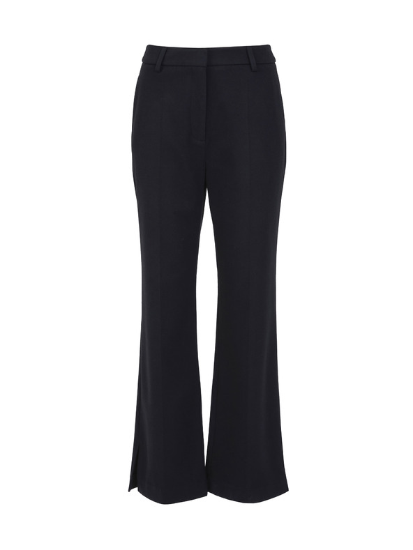 Orsay Crne ženske ravne hlače ORSAY