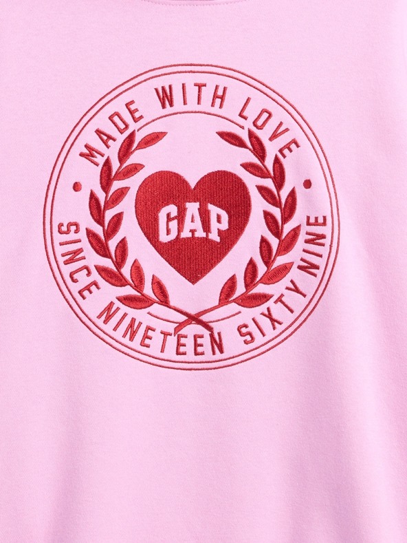 GAP Dječja oversize majica s logom VintageSoft GAP