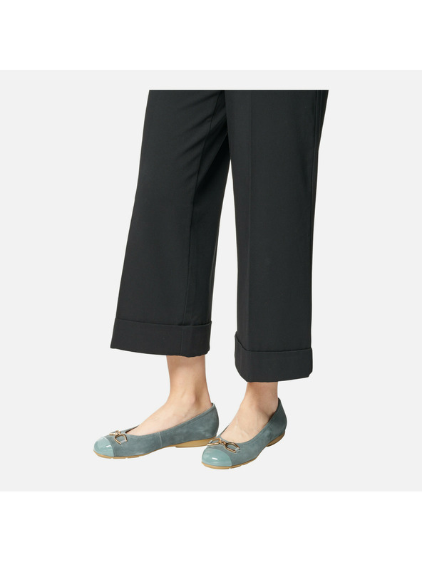 Geox Tirkizne ženske balerinke Geox Annytah