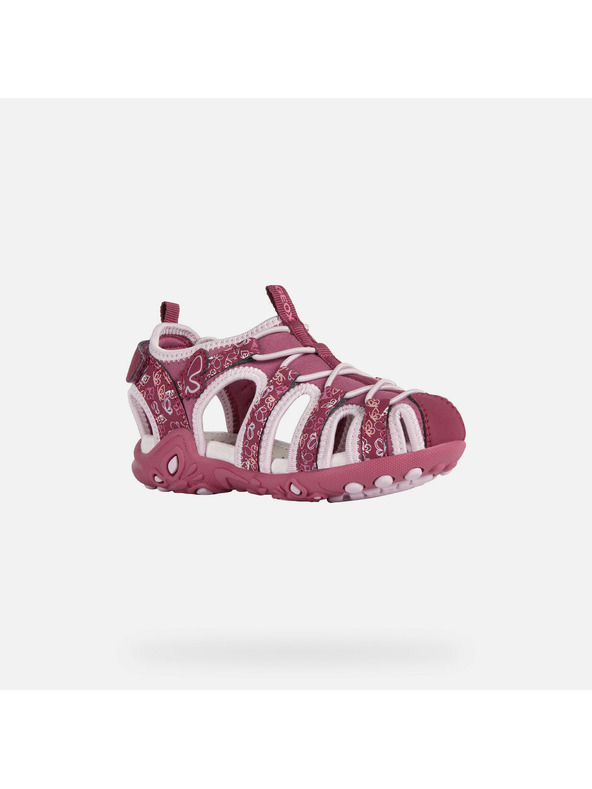 Geox Ružičasti djevojčinski sandali Geox Sandal Whinberry G
