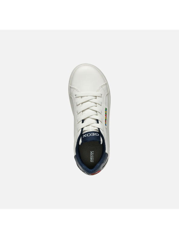 Geox Bijele dječačke tenisice Geox Eclyper Boy