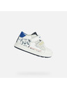 Geox Bijele dječačke tenisice Geox Biglia Boy