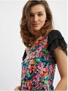 Orsay Plavo-crna ženska bluza cvjetnog uzorka ORSAY