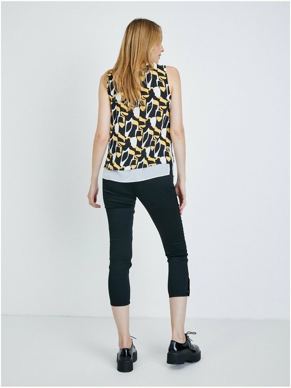 Orsay Bijelo-crna bluza s uzorkom ORSAY