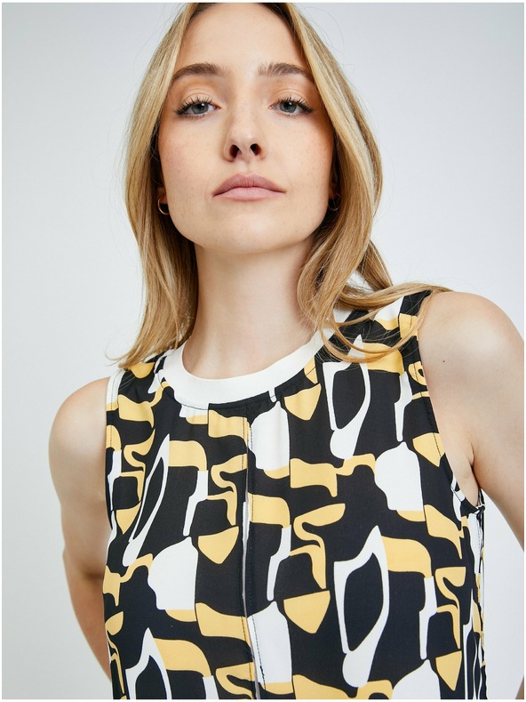 Orsay Bijelo-crna bluza s uzorkom ORSAY