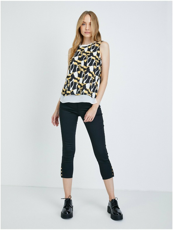 Orsay Bijelo-crna bluza s uzorkom ORSAY