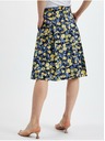 Orsay Žuto-plava ženska plisirana cvjetna suknja ORSAY