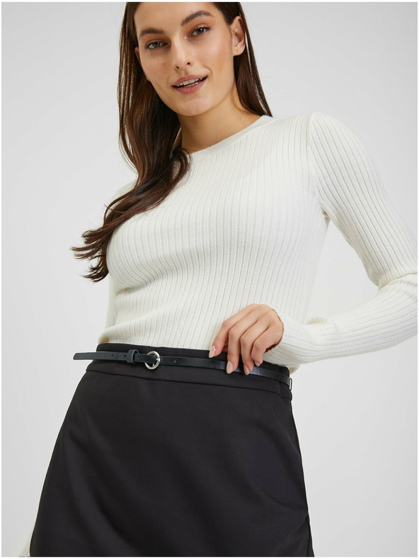 Orsay Crna ženska suknja s remenom ORSAY