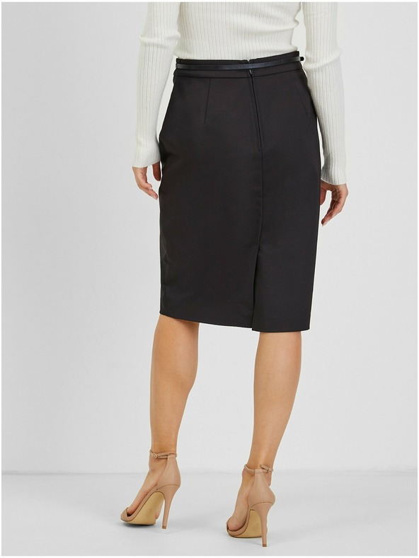 Orsay Crna ženska suknja s remenom ORSAY