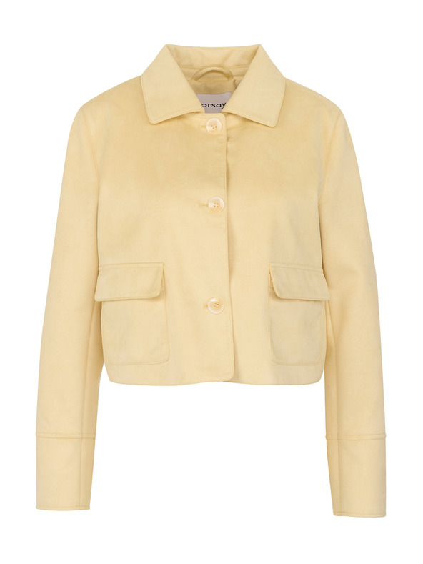 Orsay Žuta ženska ORSAY jakna od brušene kože
