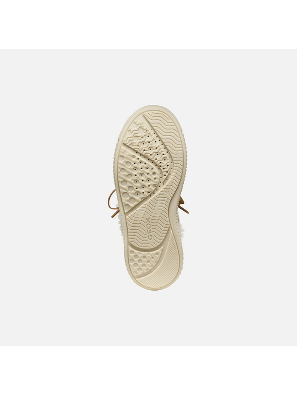 Geox Smeđa djevojčanska zimska obuća Geox Laquinny