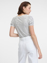 Orsay Krem prugasta ženska majica ORSAY