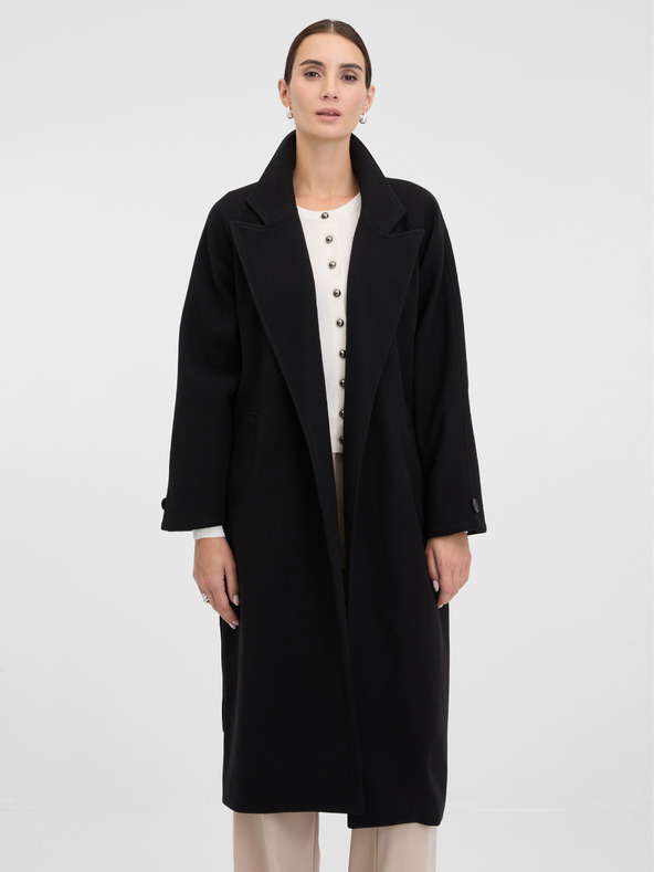 Orsay Crni ženski kaput ORSAY