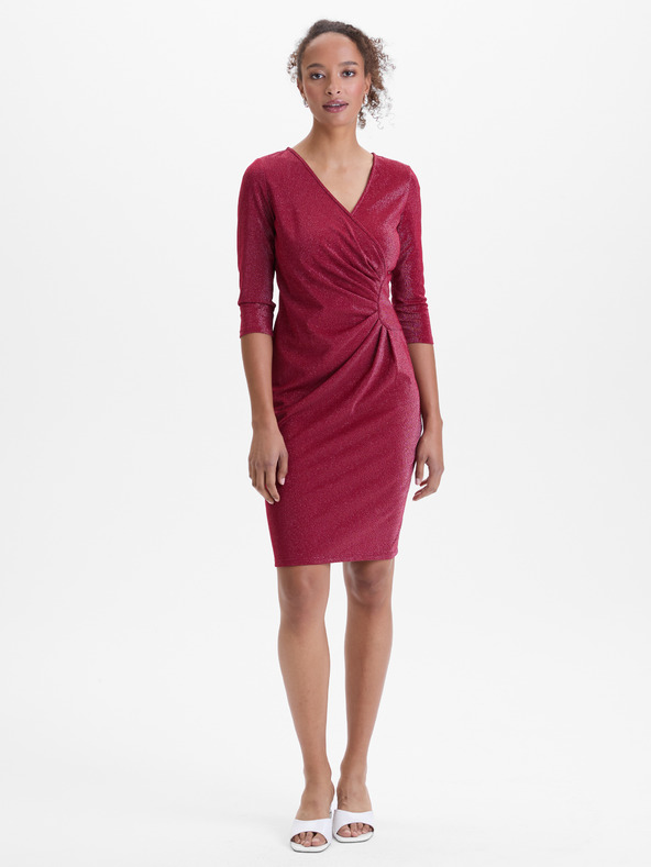 Orsay Bordo haljina za žene do koljena ORSAY