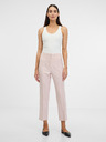 Orsay Svijetlo ružičaste ženske hlače ORSAY