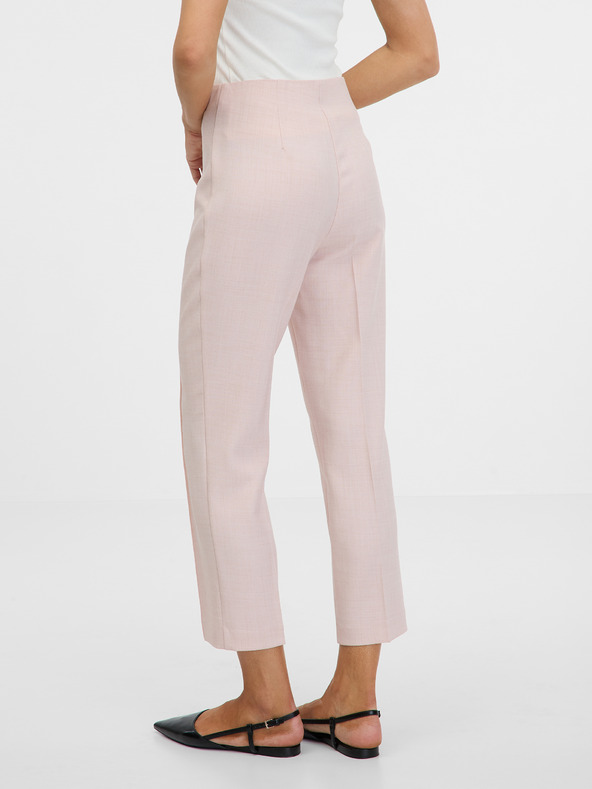 Orsay Svijetlo ružičaste ženske hlače ORSAY