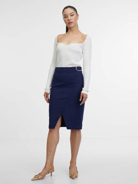 Orsay Tamnoplava ženska suknja ORSAY