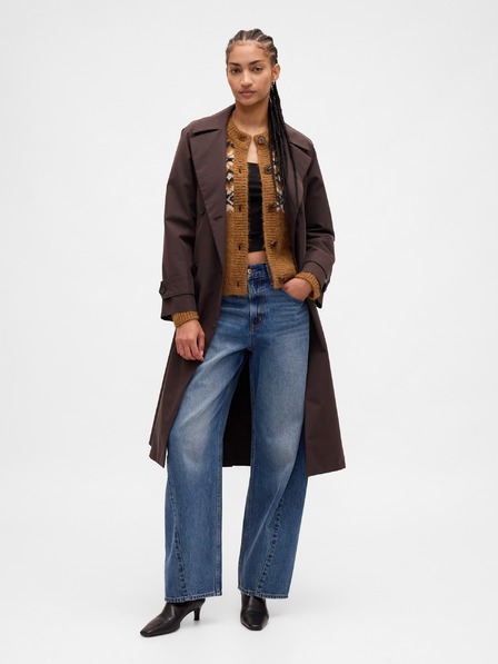 GAP Oversize kardigan Fair Isle s primjesom vune GAP