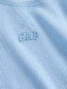 GAP Dječja majica s waffle uzorkom GAP
