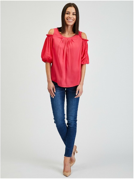 Orsay Tamnoružičasta ženska bluza ORSAY