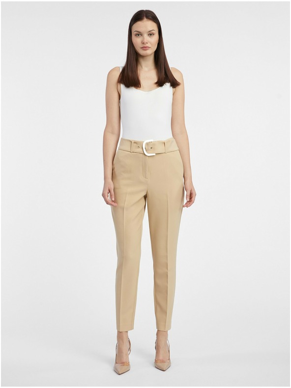 Orsay Bež ženske hlače ORSAY
