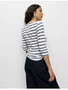 Marks & Spencer Marks & Spencer crna i bijela ženska majica na pruge