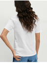 Marks & Spencer Bijela ženska pamučna basic majica kratkih rukava Marks & Spencer