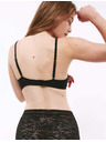 Marks & Spencer Marks & Spencer ženski crni čipkasti push-up grudnjak sa žicom