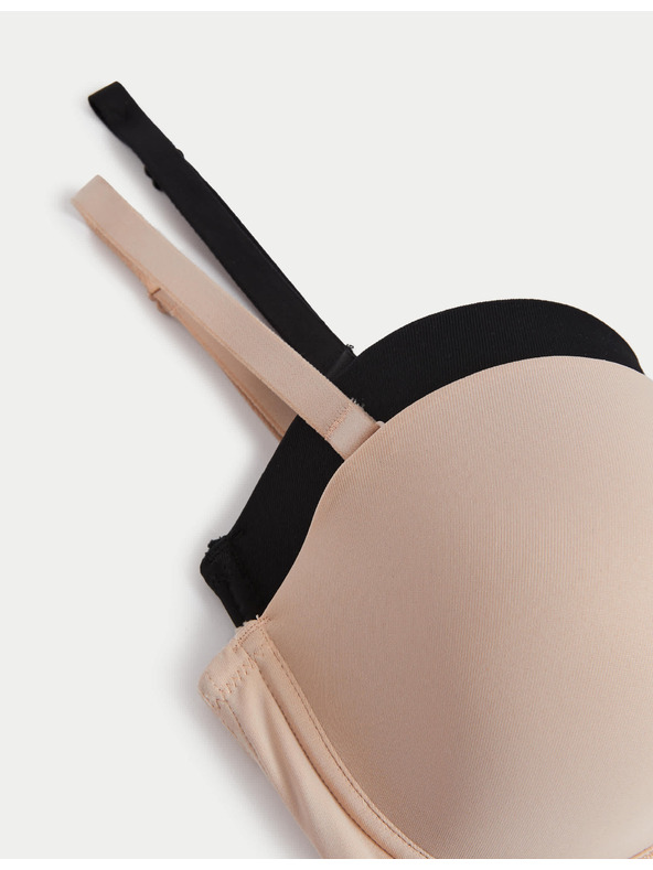 Marks & Spencer Podstavljeni grudnjak, više načina nošenja, veličina A-E, 2 kom Marks & Spencer crni