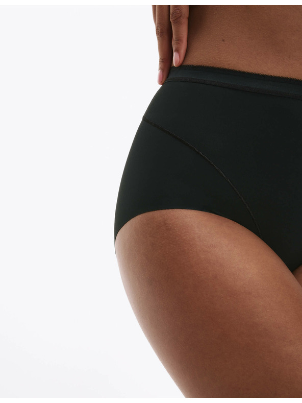Marks & Spencer Marks & Spencer gaćice s visokim strukom, bez vidljivog ruba, lagano stezanje, 2 pakiranja, crne