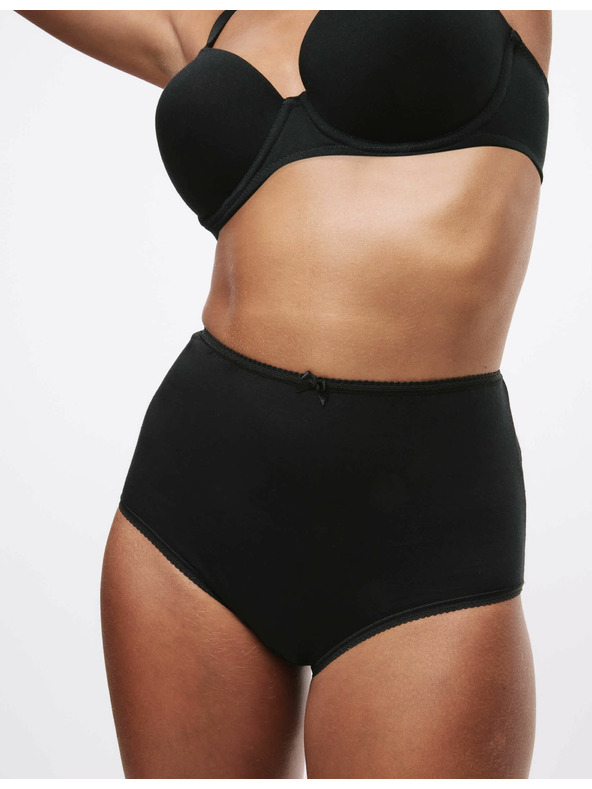 Marks & Spencer Gaćice do struka od pamuka s Lycra®, 5 kom u pakiranju Marks & Spencer crne