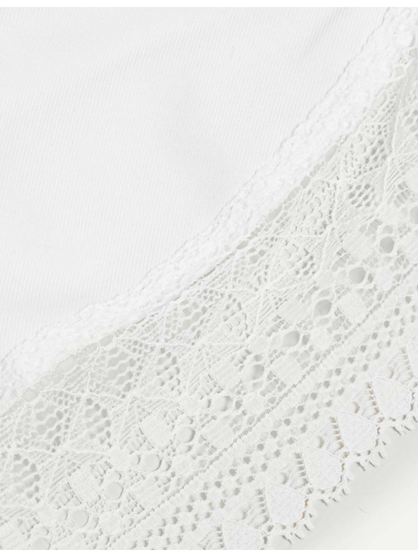 Marks & Spencer Ženske tajne tajice White Marks & Spencer Secret Support™ na vezanje