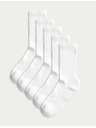 Marks & Spencer Set od pet pari ženskih sportskih čarapa u bijeloj boji marke Marks & Spencer