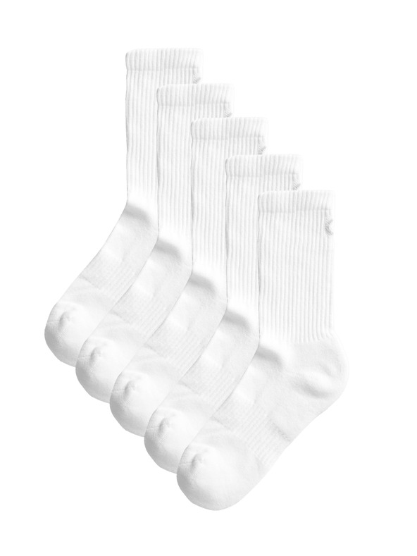 Marks & Spencer Set od pet pari ženskih sportskih čarapa u bijeloj boji marke Marks & Spencer