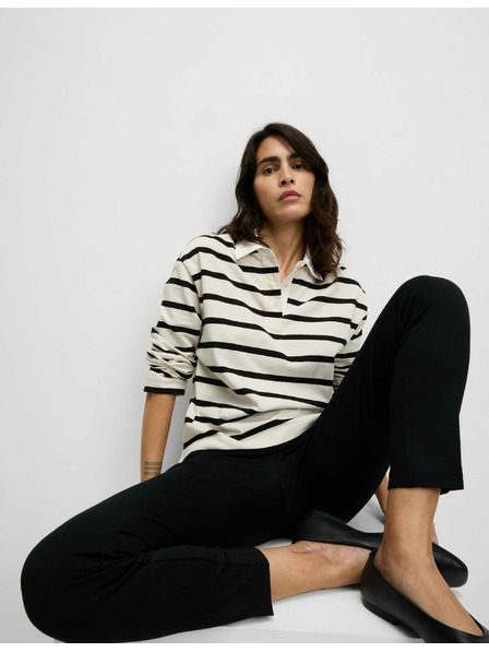 Marks & Spencer Marks & Spencer crne ženske uske hlače od žerseja do gležnja