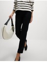 Marks & Spencer Marks & Spencer crne ženske uske hlače od žerseja do gležnja