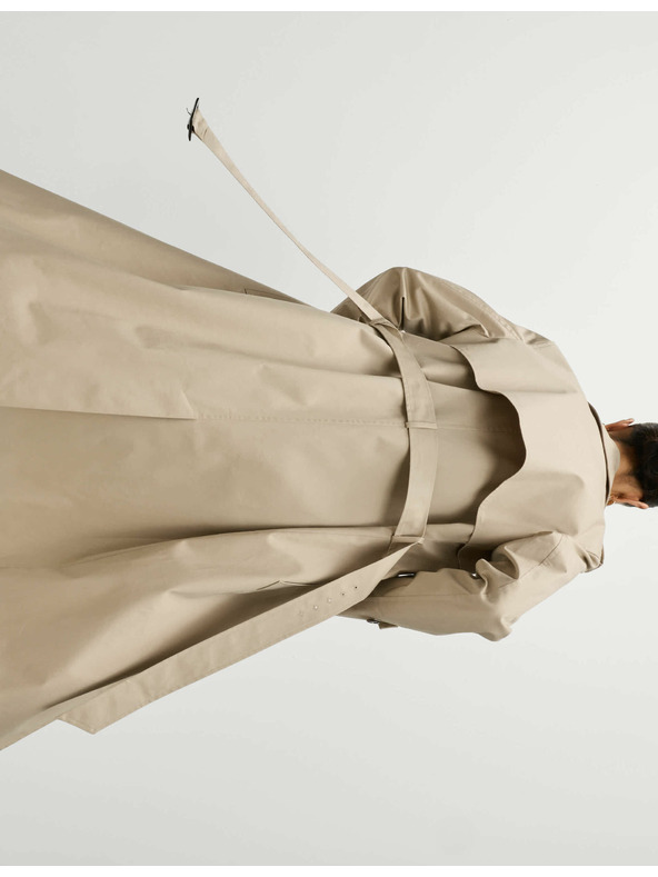 Marks & Spencer Bež ženski dugi baloner s remenom Marks & Spencer