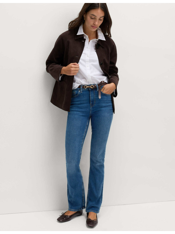 Marks & Spencer Marks & Spencer plave ženske lepršave traperice