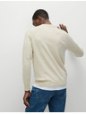 Marks & Spencer Krem pulover s okruglim izrezom od čistog pamuka Marks & Spencer