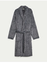 Marks & Spencer Marks & Spencer Supersoft sivi muški kućni ogrtač