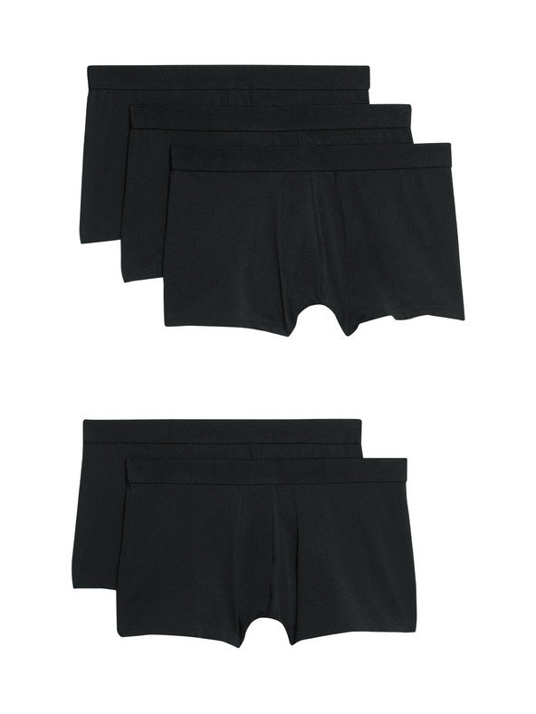 Marks & Spencer Set od pet muških bokserica u crnoj boji Marks & Spencer