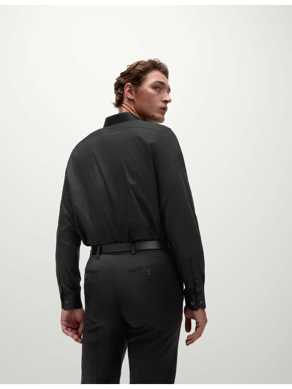 Marks & Spencer Marks & Spencer crna muška pamučna košulja