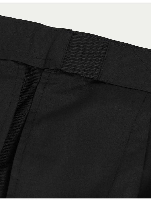 Marks & Spencer Glatke hlače za velike i visoke figure, regularnog kroja Marks & Spencer crne