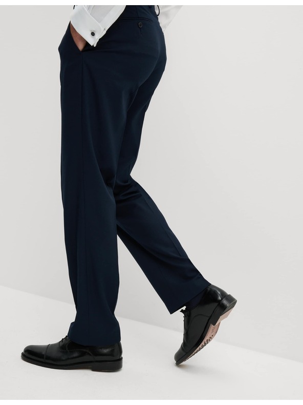 Marks & Spencer Marks & Spencer tamnoplave muške hlače odijela