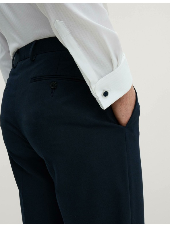 Marks & Spencer Marks & Spencer tamnoplave muške hlače odijela